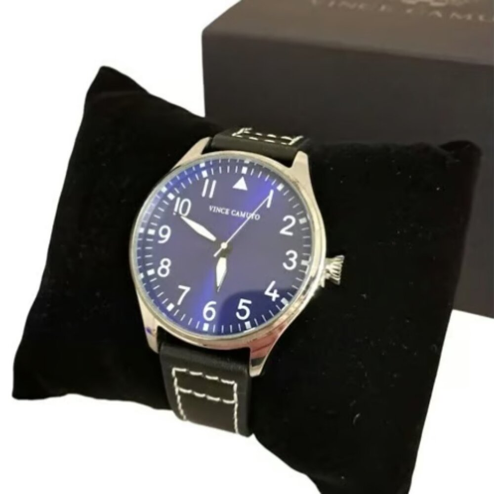 Vince Camuto ALDO Men's Watch Blue Black New! - Picture 2 of 2